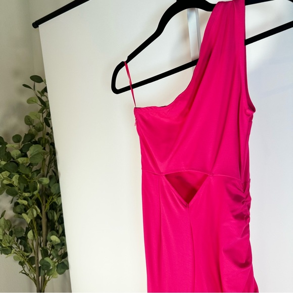 Sarin Mathews Womens One Shoulder Ruched Bodycon Dress. Size xs. - Picture 7 of 17